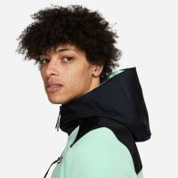 Nike Tech Fleece Overlay Trainingspak Lichtgroen Zwart