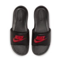 Nike Victori One Slippers Black Red Black