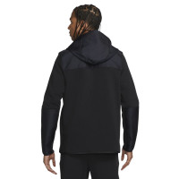 Nike Tech Fleece Overlay Trainingspak Zwart