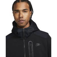 Nike Tech Fleece Overlay Tracksuit Black