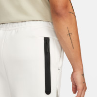 Nike Tech Fleece Overlay Jogger Wit Grijs