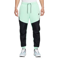 Nike Tech Fleece Overlay Trainingspak Lichtgroen Zwart