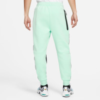 Nike Tech Fleece Overlay Trainingspak Lichtgroen Zwart