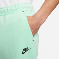 Nike Tech Fleece Overlay Trainingspak Lichtgroen Zwart