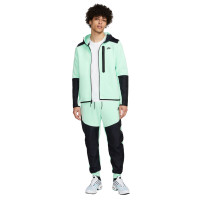 Nike Tech Fleece Overlay Tracksuit Light Green Black