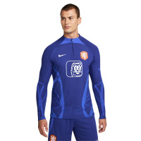 Nike Nederland Strike Elite Trainingspak 2022-2024 Blauw Wit Oranje
