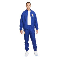 Nike Nederland Strike Woven Tracksuit 2024 Dark Blue White