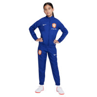 Nike Netherlands Strike Woven Tracksuit 2024 Kids Blue White