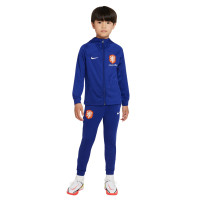 Nike Nederlands Elftal Strike Hooded Trainingspak 2022-2024 Kids