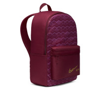 Nike Heritage Backpack KM Kids Dark Red Gold