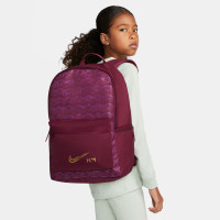 Nike Heritage Backpack KM Kids Dark Red Gold