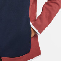 Nike Vest Tech Fleece Rood Donkerblauw Zwart