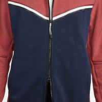 Nike Vest Tech Fleece Rood Donkerblauw Zwart