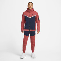 Nike Vest Tech Fleece Rood Donkerblauw Zwart