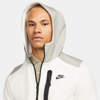Nike Tech Fleece Overlay Vest Wit Grijs