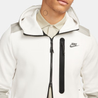 Nike Tech Fleece Overlay Vest Wit Grijs
