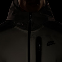 Nike Tech Fleece Overlay Tracksuit White Grey