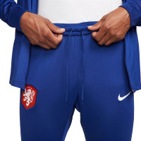 Nike Netherlands Strike Hooded Tracksuit 2022-2024 Blue White