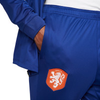 Nike Netherlands Strike Hooded Tracksuit 2022-2024 Blue White