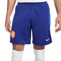 Nike Nederland Strike Trainingsbroekje 2022-2024 Blauw Wit