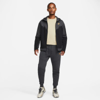 Nike Jogger Tech Fleece Donkergrijs Goud