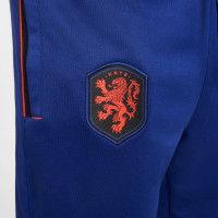 Nike Nederland Travel Trainingsbroek 2022-2024 Blauw Zwart