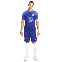 Nike Nederland Strike Trainingsset 2022-2024 Blauw Wit