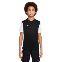 Nike Tiempo Premier II Kids Black White Football Shirt