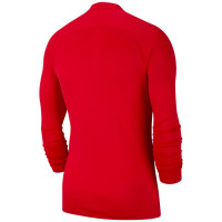 Nike Dri-Fit Park Ondershirt Lange Mouwen Rood Wit