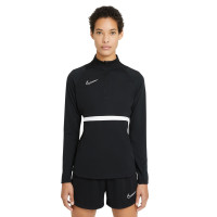 Nike Academy 21 Dri-Fit Women's Training Sweater Black White