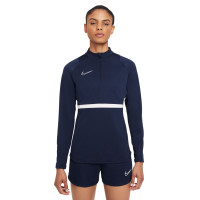 Nike Academy 21 Dri-Fit Trainingspak Dames Donkerblauw Wit