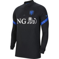 Nike Netherlands VaporKnit Strike Training Top 2020-2022 Black - KNVBshop.nl