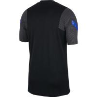 Nike Nederland Strike Trainingsshirt 2020-2022 Zwart