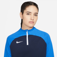 Nike Trainingstrui Academy Pro Dames Donkerblauw Blauw