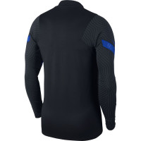 Nike Nederland Dry Strike Trainingspak 2020-2022 Zwart Blauw