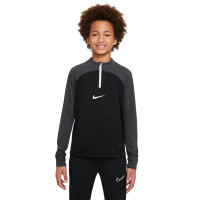 Nike Trainingstrui Academy Pro Kids Zwart Grijs
