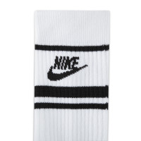 Nike Essential Everyday Sportsokken 3-Pack Wit Zwart