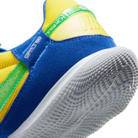 Nike Straatvoetbalschoenen Streetgato Blauw Groen Geel