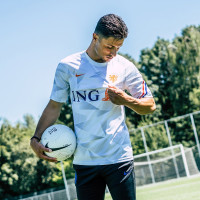Nike Netherlands Pre Match Training Shirt 2020-2022 White