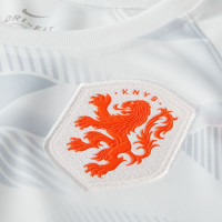 Nike Nederland Pre Match Trainingsshirt 2020 Wit Kids