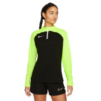 Nike Academy Pro Trainingstrui Dames Zwart Neon Geel