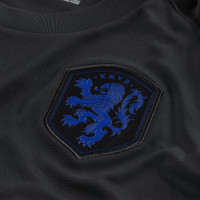 Nike Nederland Strike Trainingsshirt 2020-2022 Kids Zwart