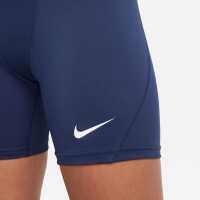 Nike Pro Strike Dri-Fit Slidingbroekje Dames Donkerblauw Wit