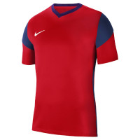 Nike Park Derby III Dri-FIT Football Shirt Red Dark Blue