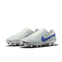 Nike Tiempo Legend Elite 9 Made in Italy Kunstgras Voetbalschoenen (AG) Wit Blauw Zilver