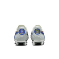 Nike Tiempo Legend Elite 9 Made in Italy Kunstgras Voetbalschoenen (AG) Wit Blauw Zilver