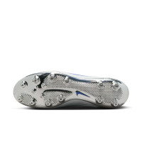 Nike Tiempo Legend Elite 9 Made in Italy Kunstgras Voetbalschoenen (AG) Wit Blauw Zilver