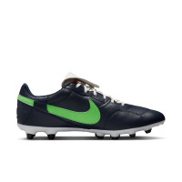 Nike Premier III Gras Voetbalschoenen (FG) Blauw Groen Wit