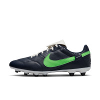 Nike Premier III Gras Football Shoes (FG) Blue Green White