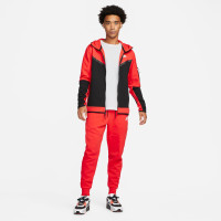 Nike Tech Fleece Vest Coral Red Black White